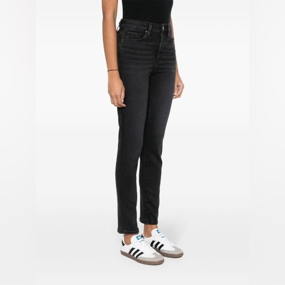 PAIGE Women’s Hoxton Slim Cut Off Jeans - Picture 2 of 13
